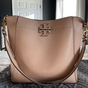 Tory Burch Blush McGraw Bucket Bag